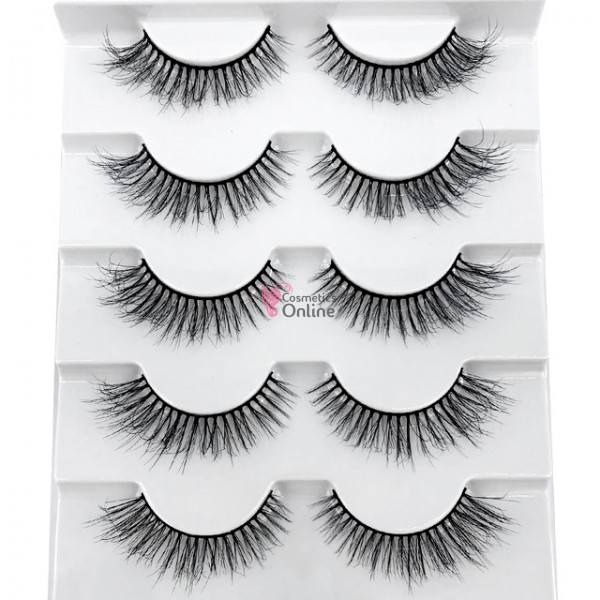 Gene false tip banda 5 perechi 3D Luxury Cod 3DSS04